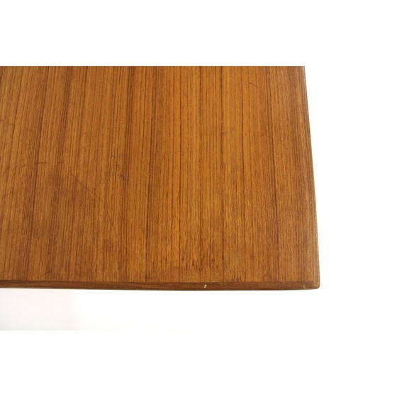 Image 1 of Vintage eettafel van teak en beuken, Zweden 1950