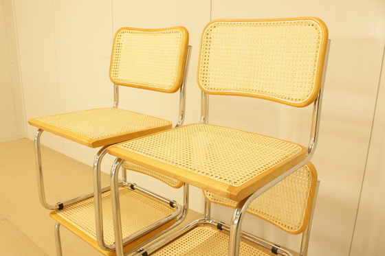 Image 1 of 6x Vintage eetkamerstoelen