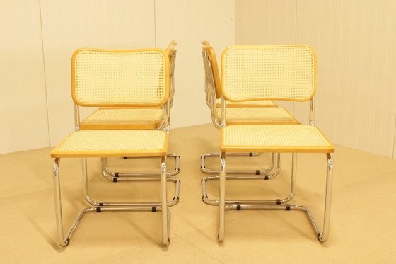 Image 1 of 6x Vintage eetkamerstoelen