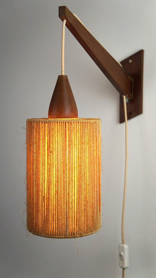 Vintage Jute Design Wandlamp