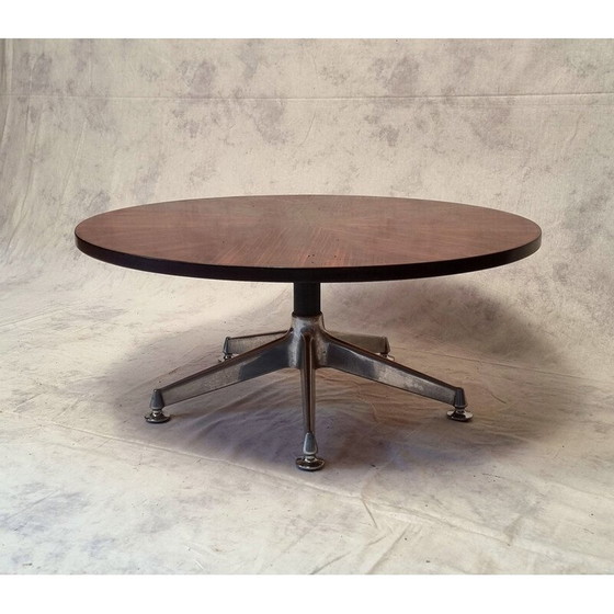 Image 1 of Vintage palissander salontafel van Ico Parisi voor Mim, Italië 1960