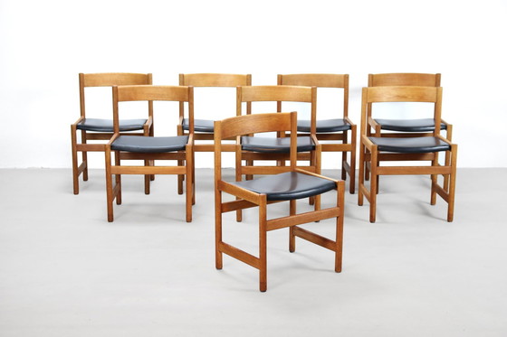 Image 1 of 4x Nordic stoelen van Yngvar Sandström