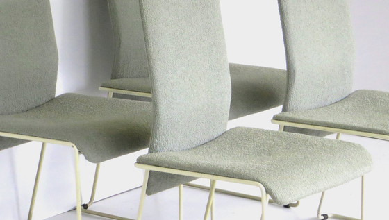 Image 1 of Set van 4 Post Modern design eetkamerstoelen 