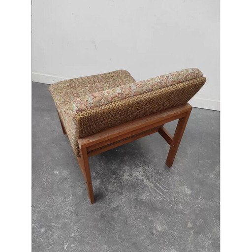 Scandinavische vintage fauteuil in teak en schuim voor Cado, 1960