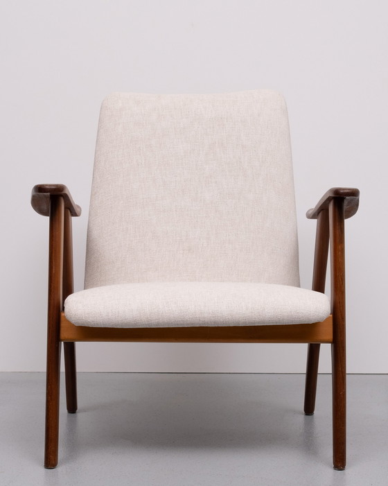 Image 1 of Organic shaped Armchair Louis van Teeffelen 1960s Holland