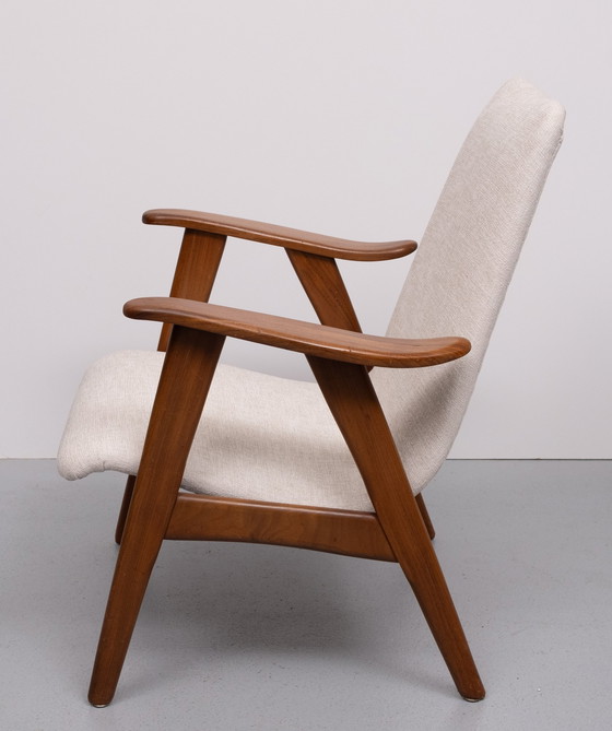 Image 1 of Organic shaped Armchair Louis van Teeffelen 1960s Holland