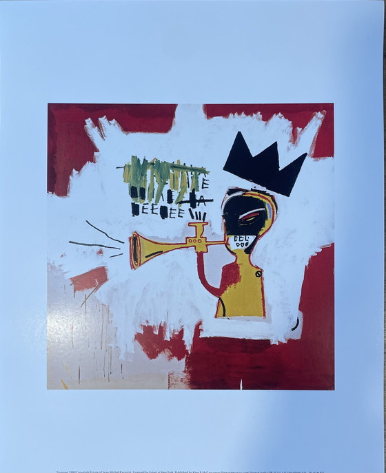 Image 1 of Jean Michel-Basquiat (1960-1988), Trompet, 1984, Copyright Estate of Jean-Michel Basquiat, Licensed by Artestar New York,