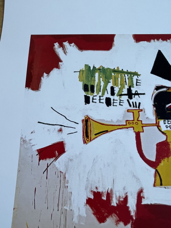 Image 1 of Jean Michel-Basquiat (1960-1988), Trompet, 1984, Copyright Estate of Jean-Michel Basquiat, Licensed by Artestar New York,