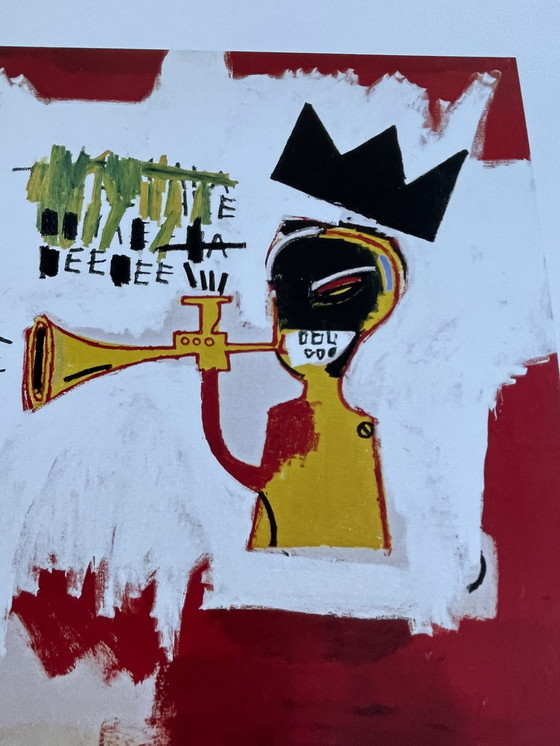 Image 1 of Jean Michel-Basquiat (1960-1988), Trompet, 1984, Copyright Estate of Jean-Michel Basquiat, Licensed by Artestar New York,