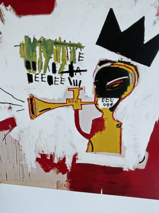 Image 1 of Jean Michel-Basquiat (1960-1988), Trompet, 1984, Copyright Estate of Jean-Michel Basquiat, Licensed by Artestar New York,