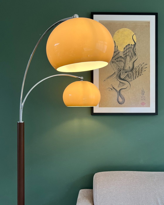 Image 1 of Dijkstra Vloerlamp Met Dubbele Boog