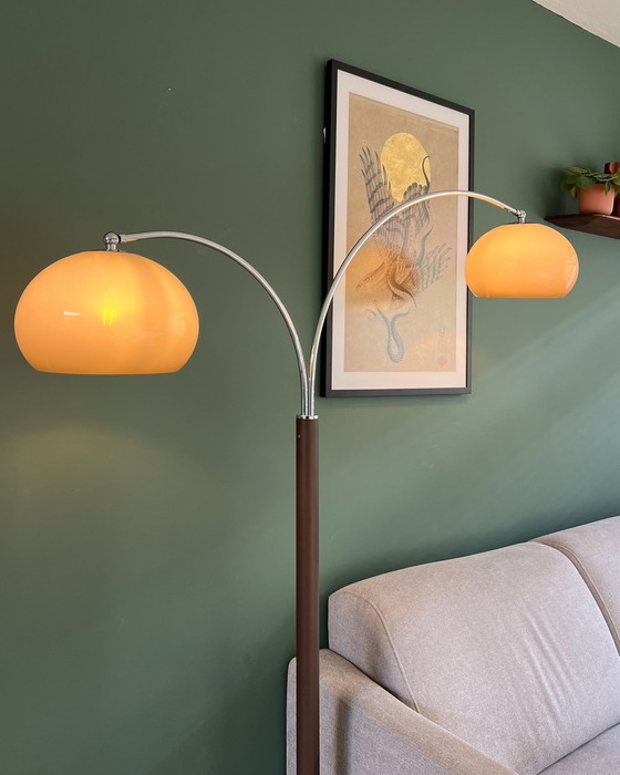 Image 1 of Dijkstra Vloerlamp Met Dubbele Boog