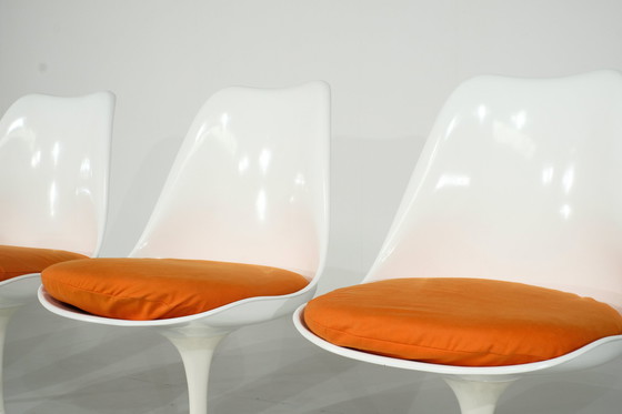 Image 1 of Set van 4 Tulpenstoelen van Eero Saarinen voor Knoll International - 1960S