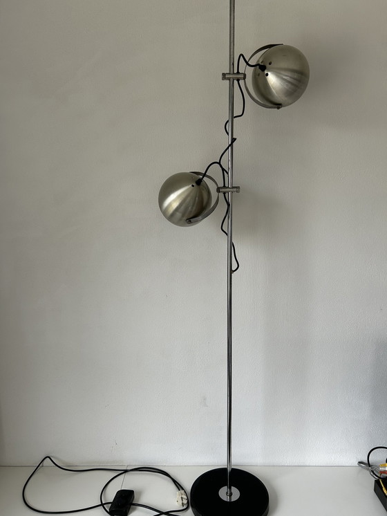 Image 1 of Vintage Bol Vloerlamp