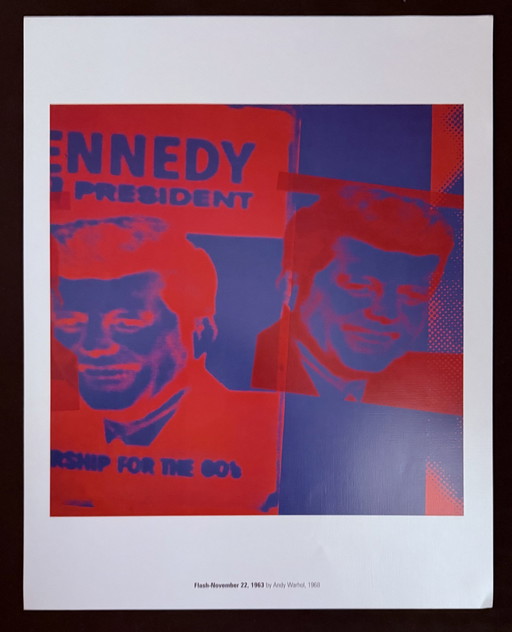 Andy Warhol: “Kennedy, Flash-November 22, 1963”. ©2007 Andy Warhol Foundation For The Visual Arts, New York. 