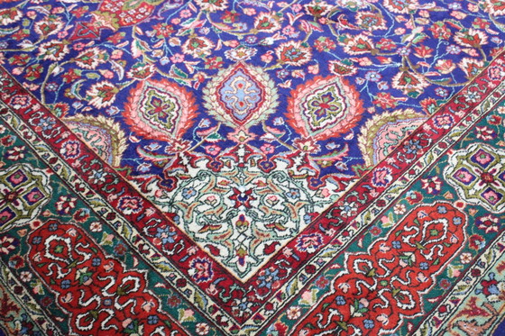 Image 1 of Origineel handgeknoopt Perzisch tapijt Tabriz 30 Raj Fijn 402 X 300 Cm Topconditie