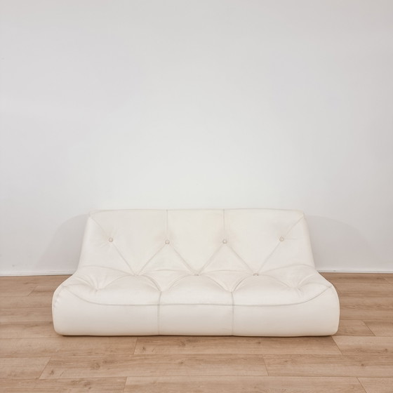 Image 1 of Kali Bank en Poef Set Ontwerp Michel Ducaroy