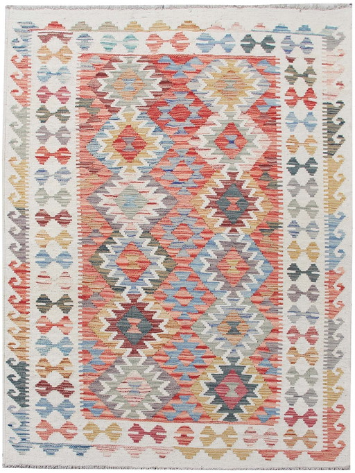 Handgeweven Afghaanse kelim - 168 X 126 cm - Nieuw