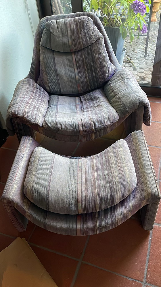 Image 1 of 3x Saporiti P60 fauteuil door Vittorio Introini