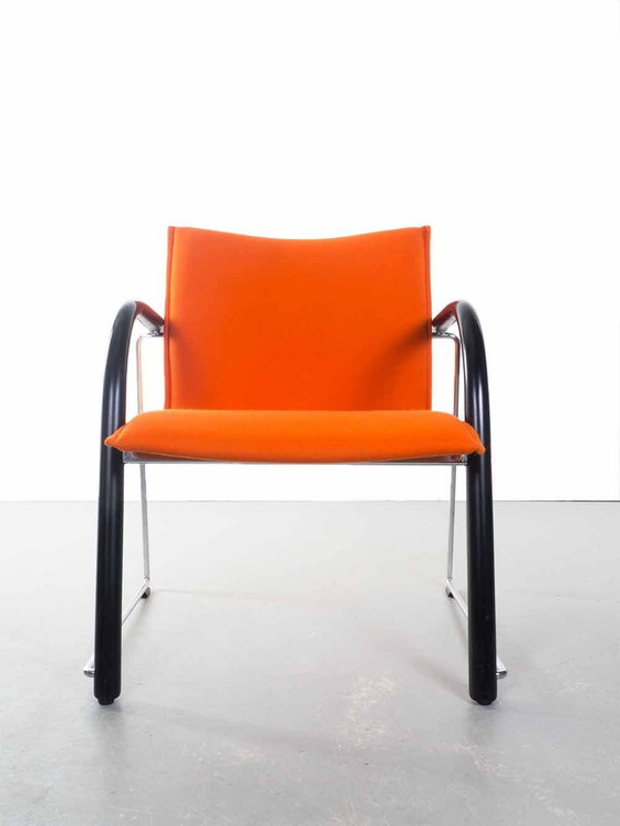 Image 1 of Nieuw Gestoffeerde Thonet Stoelen – Wulf Schneider & Ulrich Böhme