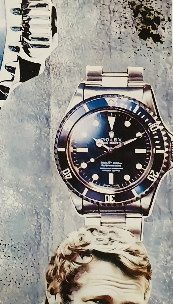 Image 1 of Rolex Art Work, Limited Edition: "Rolex Submariner 5512", Steve Mc Queen Submariner, Reference 5512 (Chronometer /4-Liner). 