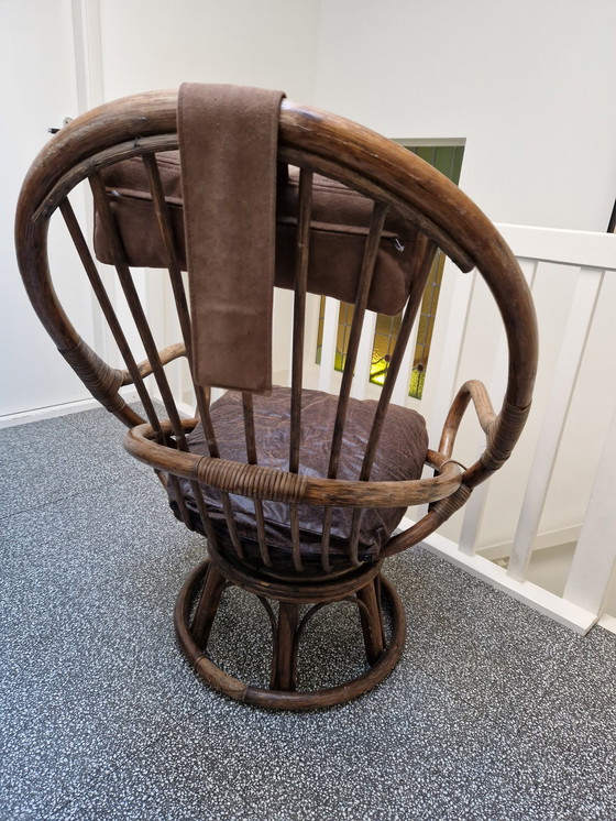 Image 1 of Vintage Rotan fauteuil