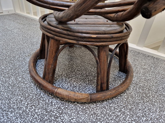 Image 1 of Vintage Rotan fauteuil