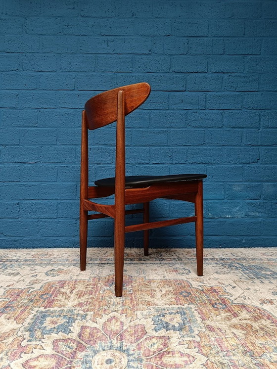 Image 1 of 6x Vintage Deens Design Stoelen