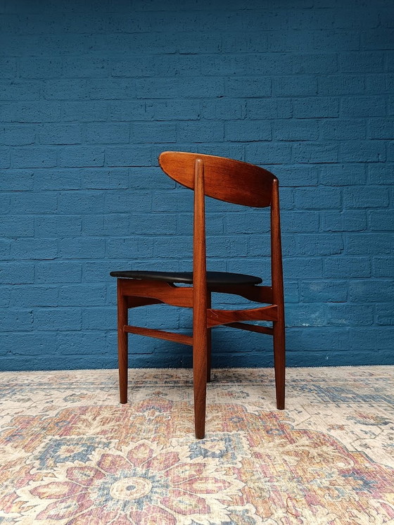 Image 1 of 6x Vintage Deens Design Stoelen