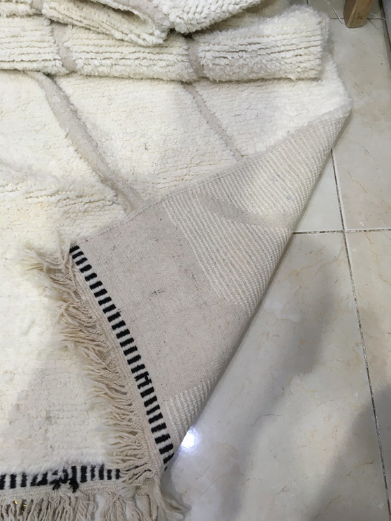 Image 1 of Beni Ouarain Marokkaans Berber Vloerkleed 2m86 x 2m08