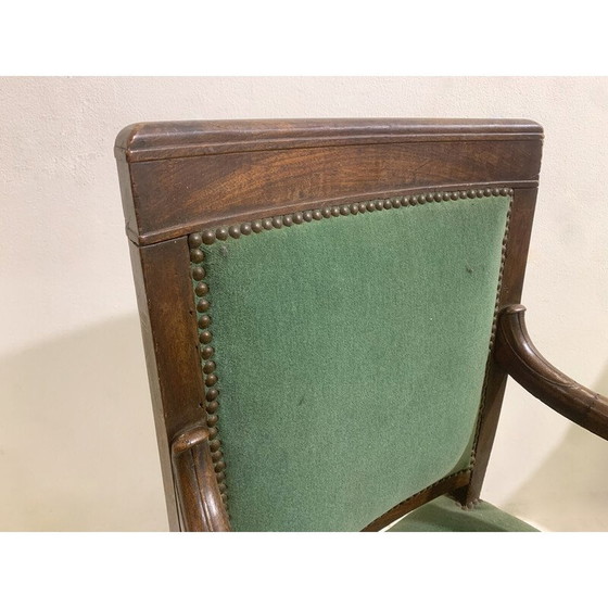 Image 1 of Paar vintage groene fauteuils