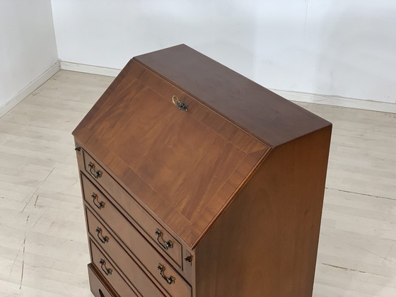 Image 1 of Mid Century secretaire ladekast dressoir vintage