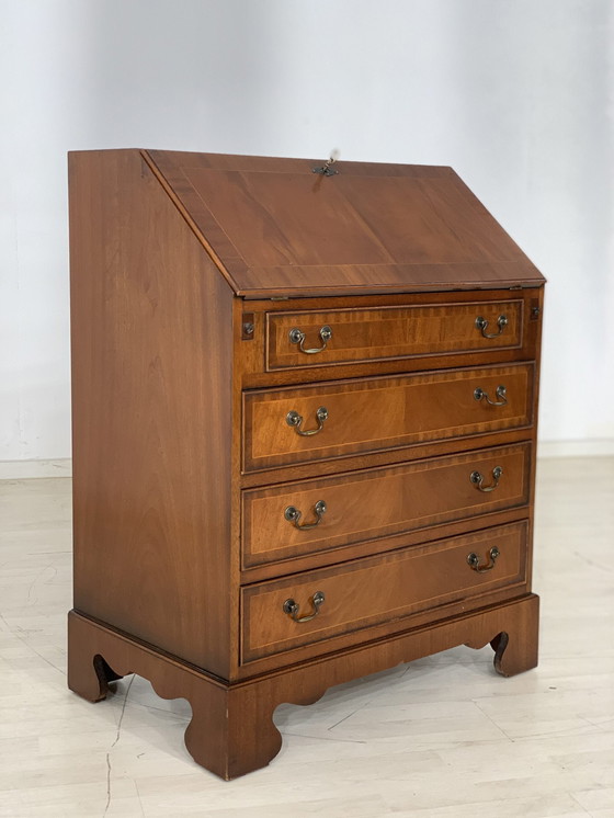 Image 1 of Mid Century secretaire ladekast dressoir vintage