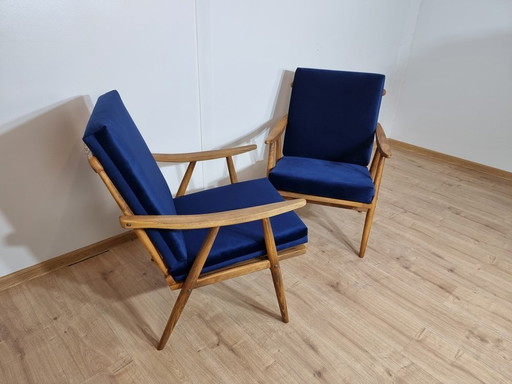 Loungestoelen van Ton, set van 2