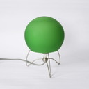 Vintage groene gloeilamp