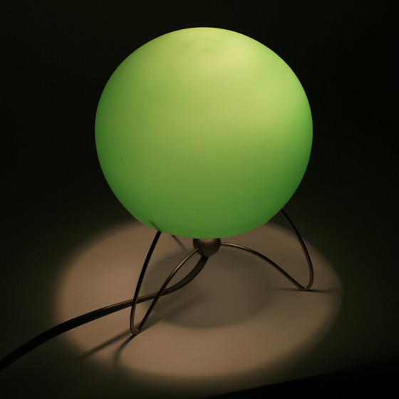 Image 1 of Vintage groene gloeilamp