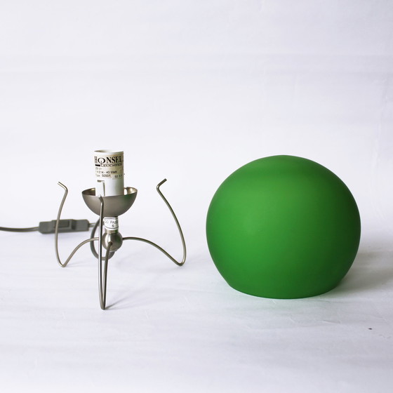 Image 1 of Vintage groene gloeilamp