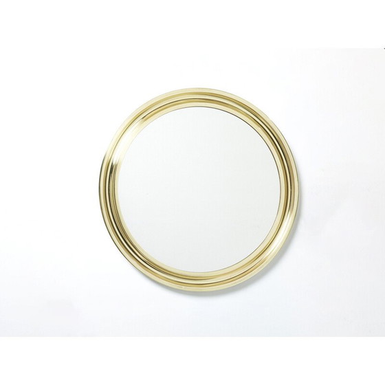 Image 1 of Vintage messing spiegel van Sergio Mazza voor Artemide, Italië 1960