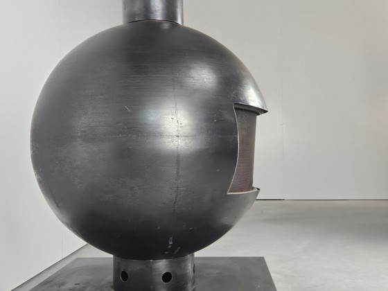 Image 1 of Vintage Brutalistische Bolkachel Dries Kreijkamp