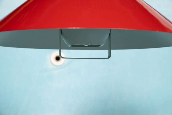 Image 1 of Vintage Deens design hanglamp, Horn minimalist pendant 70s