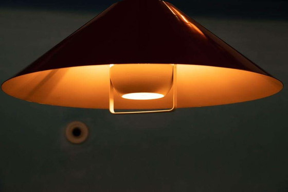 Image 1 of Vintage Deens design hanglamp, Horn minimalist pendant 70s