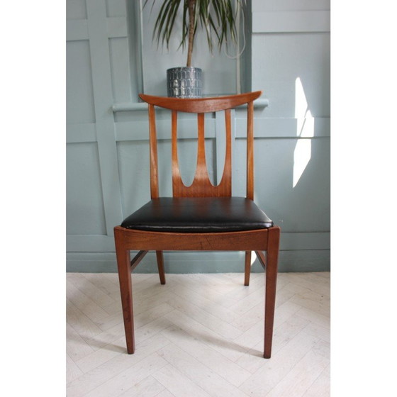 Image 1 of Set van 5 mid century G-plan Brasillia eetkamerstoelen