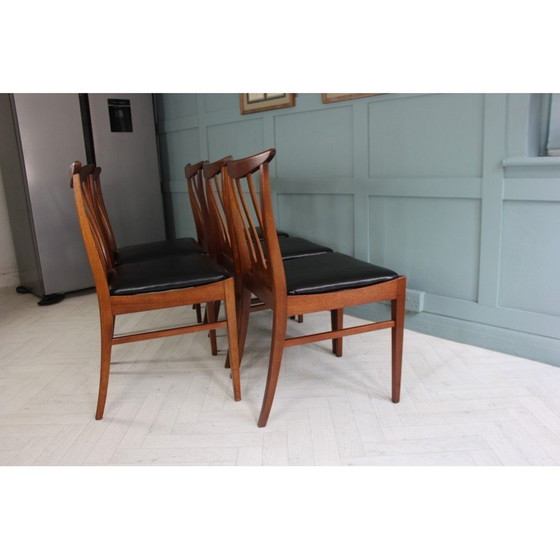 Image 1 of Set van 5 mid century G-plan Brasillia eetkamerstoelen