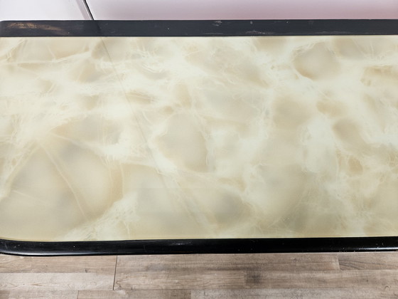 Image 1 of 1960S Slaapkamer Ladenkast Met Zes Laden En Glazen Top