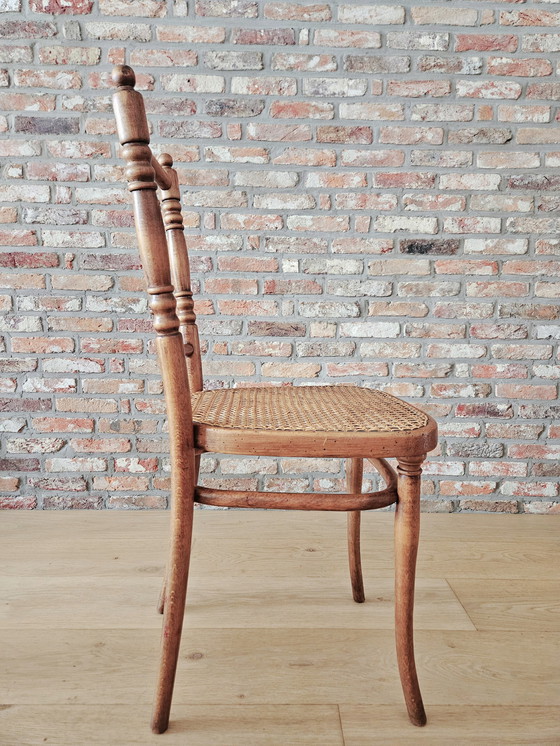 Image 1 of 6 X Thonet Bistro Stoel 