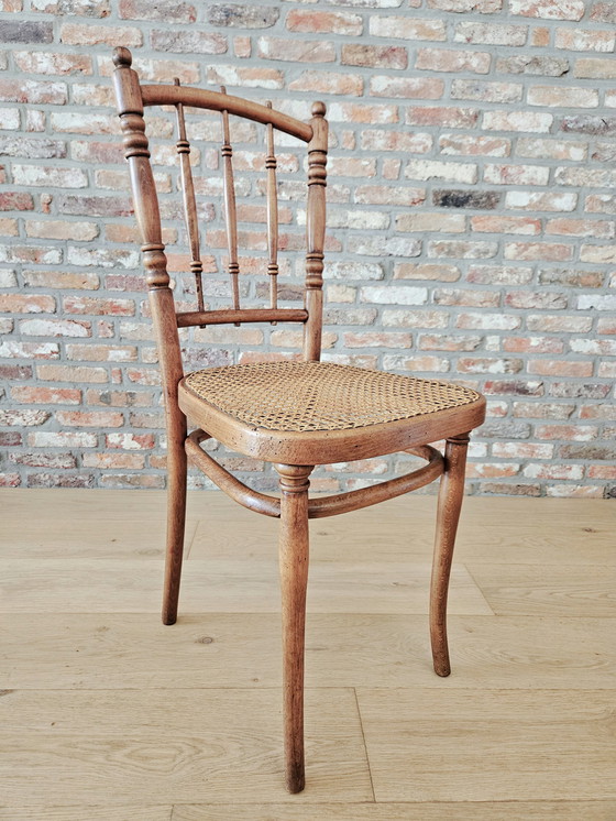 Image 1 of 6 X Thonet Bistro Stoel 