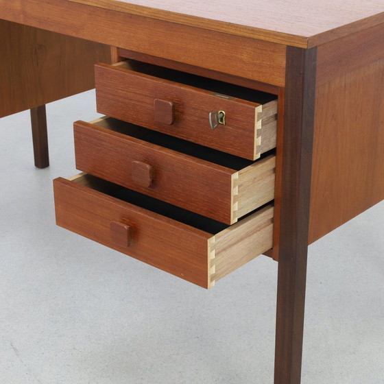 Image 1 of Vintage Bureau Teak Deens, 1960S