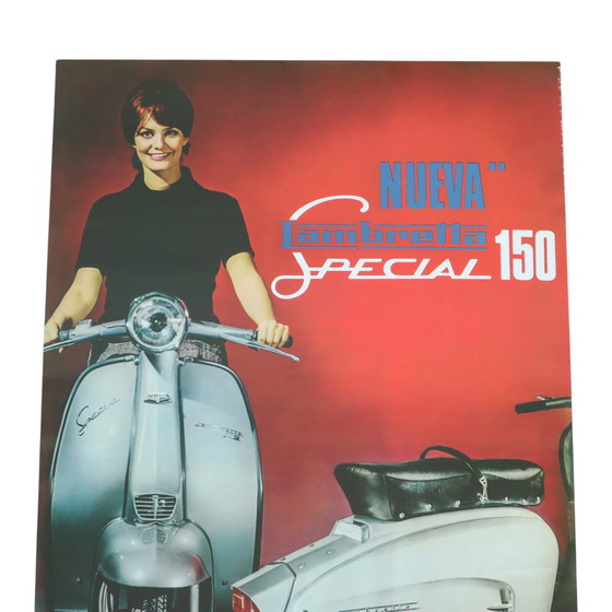 Image 1 of Vintage Lambretta Poster Reclame