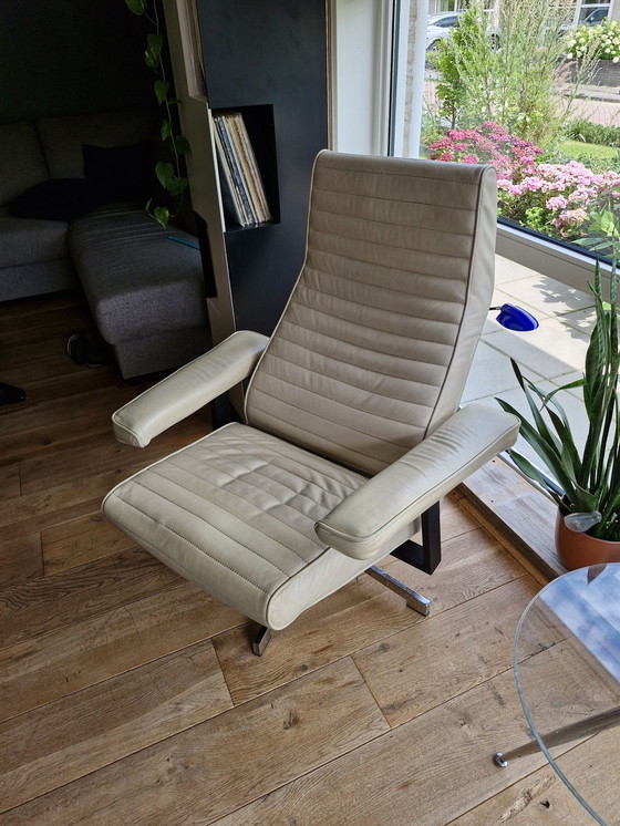 Image 1 of Vintage Leren draai fauteuil