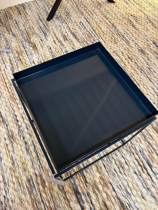 Hay Tray Table M Deep Blue